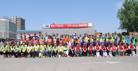 陽光五月燃激情，共同奮斗正青春